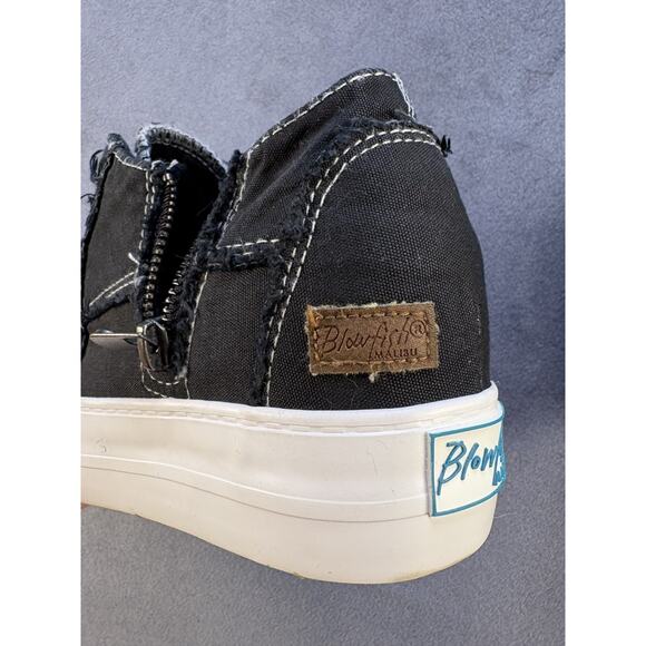 Blowfish Malibu Mamba Sneaker Platform Black Size 8 WM - Picture 8 of 9